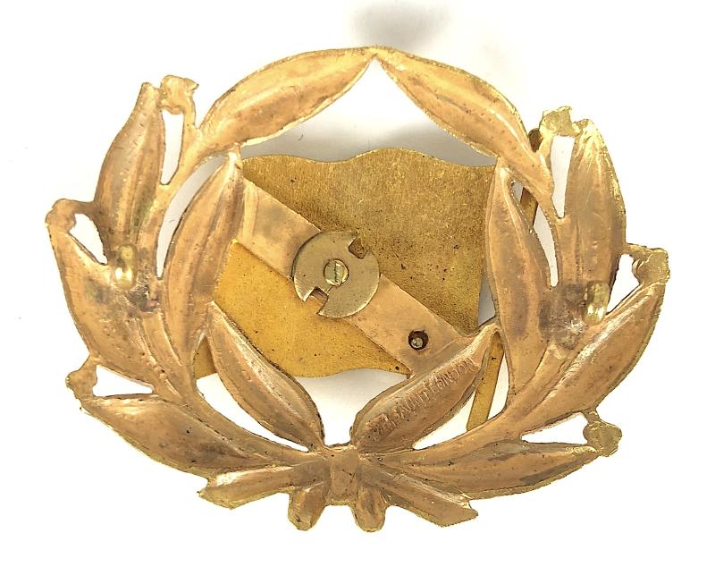 Thomas Smailes and Sons Steamship Co Whitby Cap Badge by J.R.Gaunt London