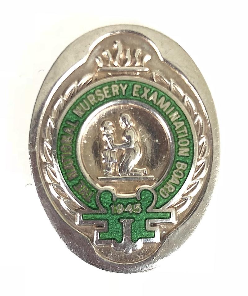National Nursery Examination Board Hm 1975 silver badge