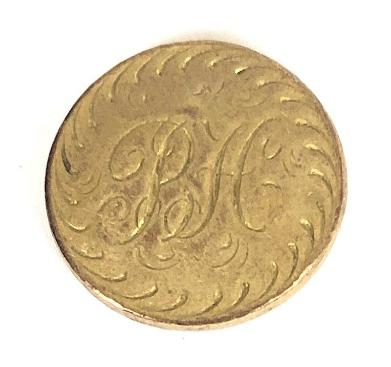 Duke of Beaufort Hunt small cuff coat button Dia16mm.