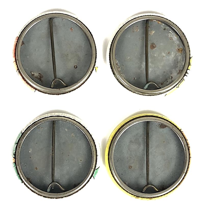 Murraymints Sweets the too good to hurry mints tin button badges x 4