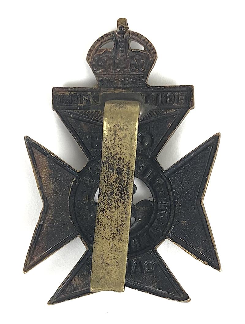 WW1 CLB Cadets Kings Royal Rifle Corps cap badge