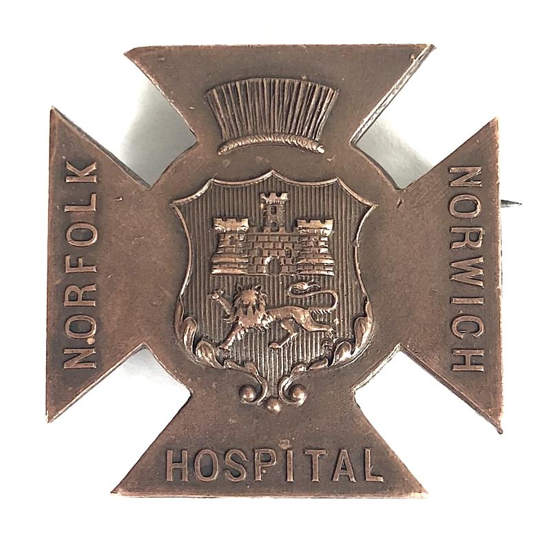 Norfolk Norwich Hospital certified nurse named badge