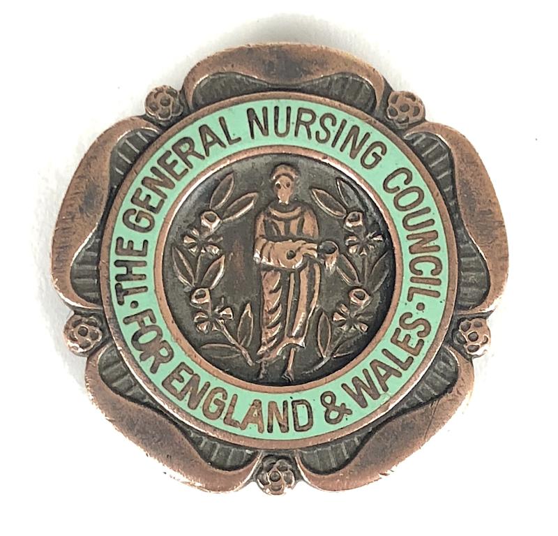 General Nursing Council State Enrolled Nurse SEN badge unnamed