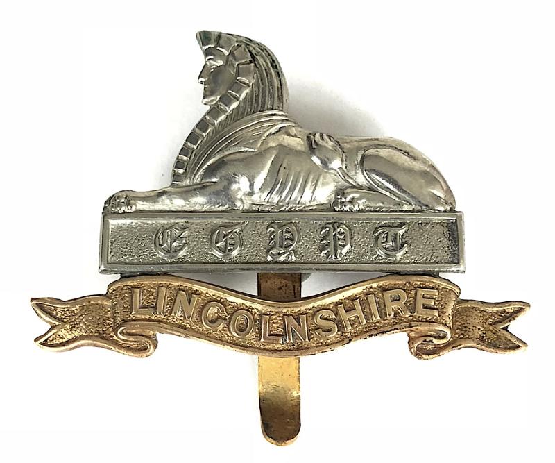 Lincolnshire Regiment cap badge