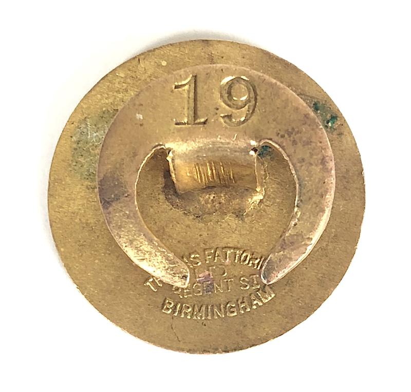 Askern Main Colliery Coal Mine ARP air raid precauctions badge nr Doncaster Yorkshire