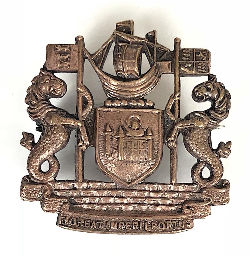 Arms of the Port of London Authority Official's Bronze Badge