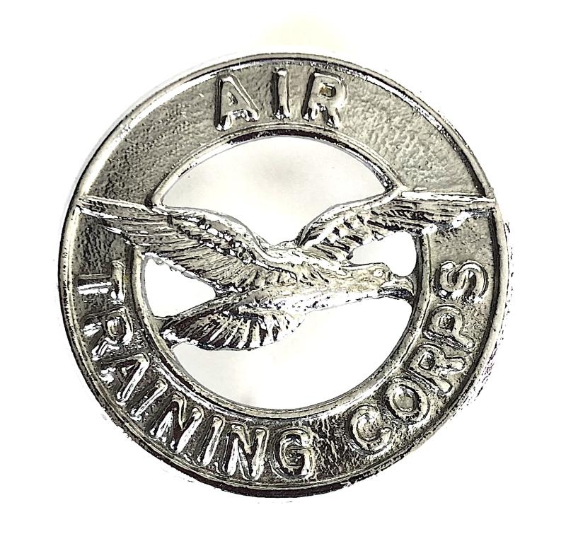 Air Training Corps ATC chromium plated cap badge