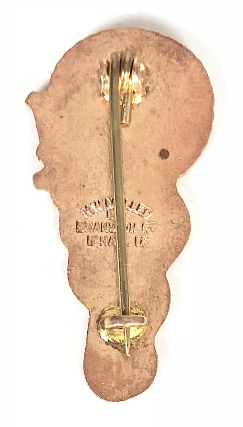 Robertsons Golly Bagpiper white waistcoat badge green bag and drones H.W.Miller