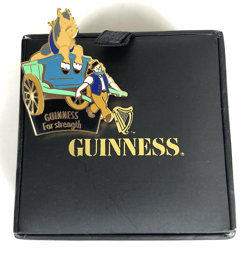 Guinness & Co Limited Edition Horse & Cart Badge