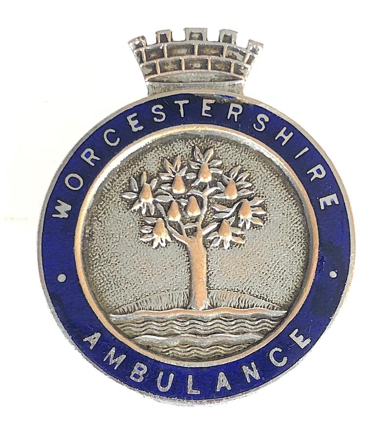 Worcestershire County Ambulance Service Cap Badge
