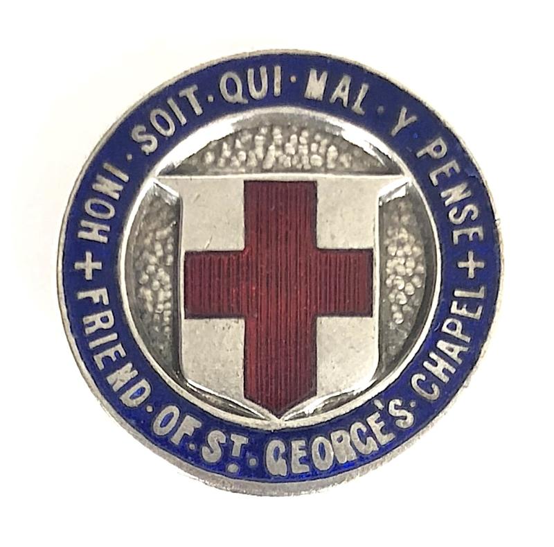 Friends of St George’s Chapel supporters badge Windsor Berkshire