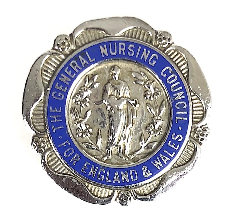 General Nursing Council State Registered Nurse 1958 SRN Badge