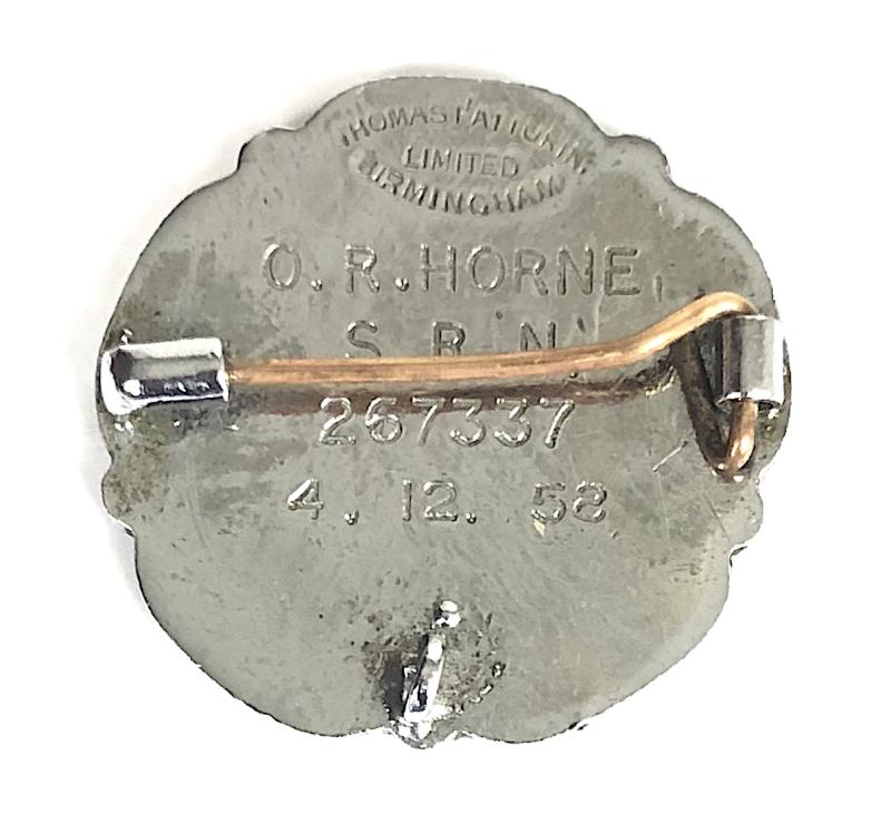 General Nursing Council State Registered Nurse 1958 SRN Badge