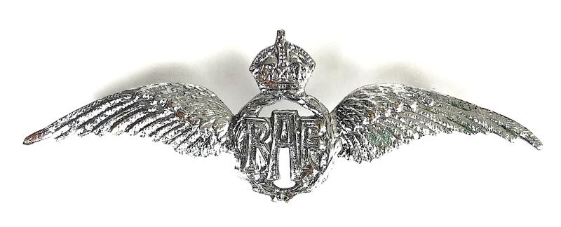 Royal Air Force Pilot's Wing RAF wartime sweetheart brooch