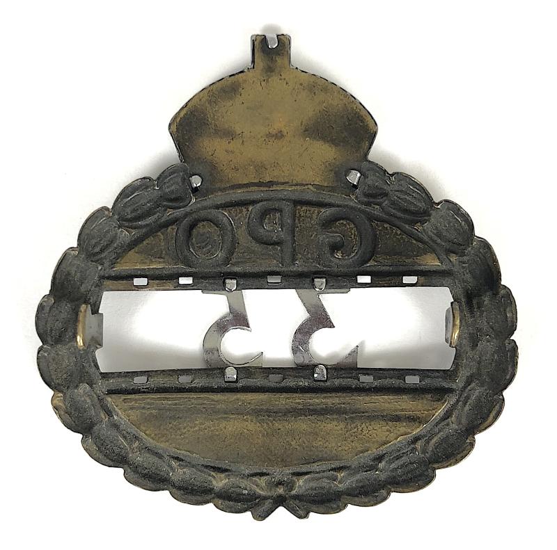 General Post Office GPO postmans cap badge pre 1953