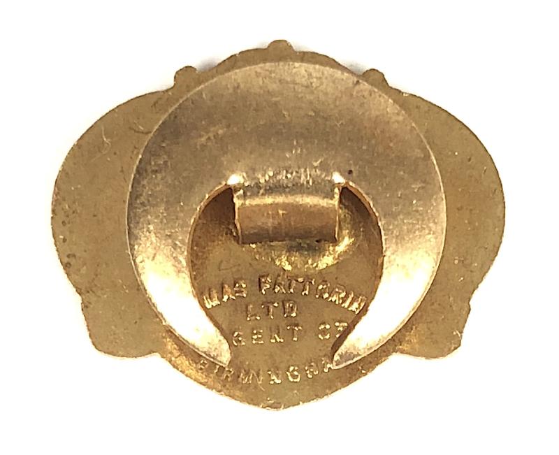 Professional Fire Brigade Association PFBA union members badge c1949–1954