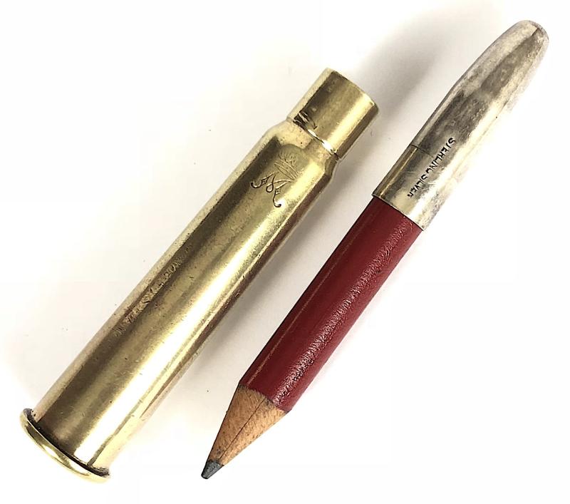 Princess Mary Christmas 1914 Gift Fund silver top bullet pencil by Asprey London