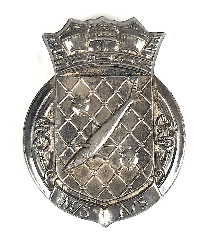 WW2 Royal Naval Patrol Service Minesweeping Anti Submarine badge