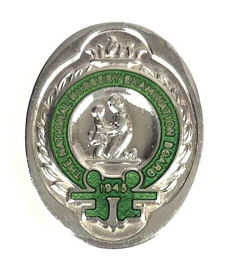 National Nursery Examination Board Hm 1966 silver badge