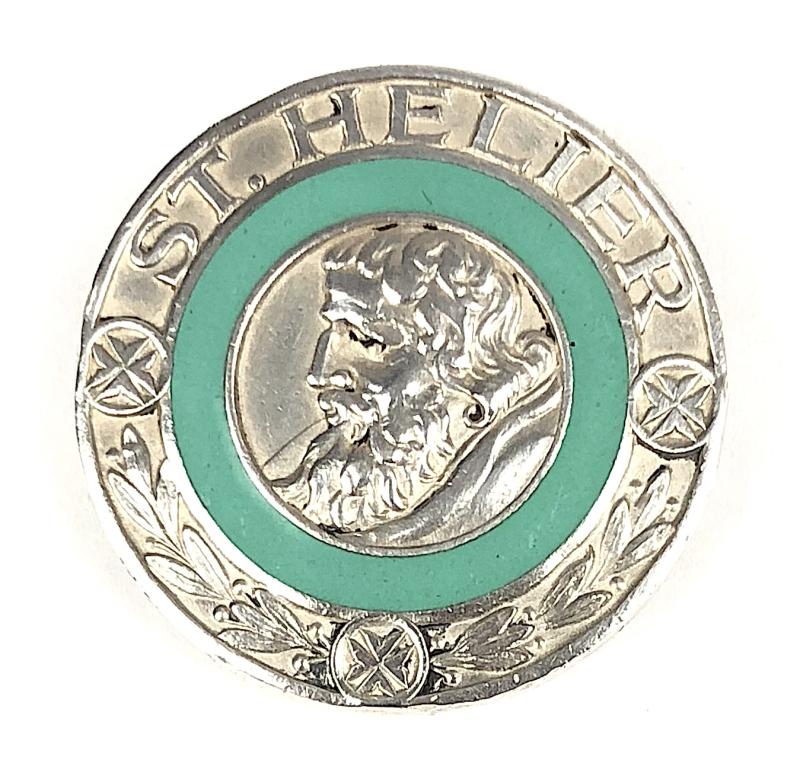 St Helier Hospital 1951 hallmarked silver nurses badge