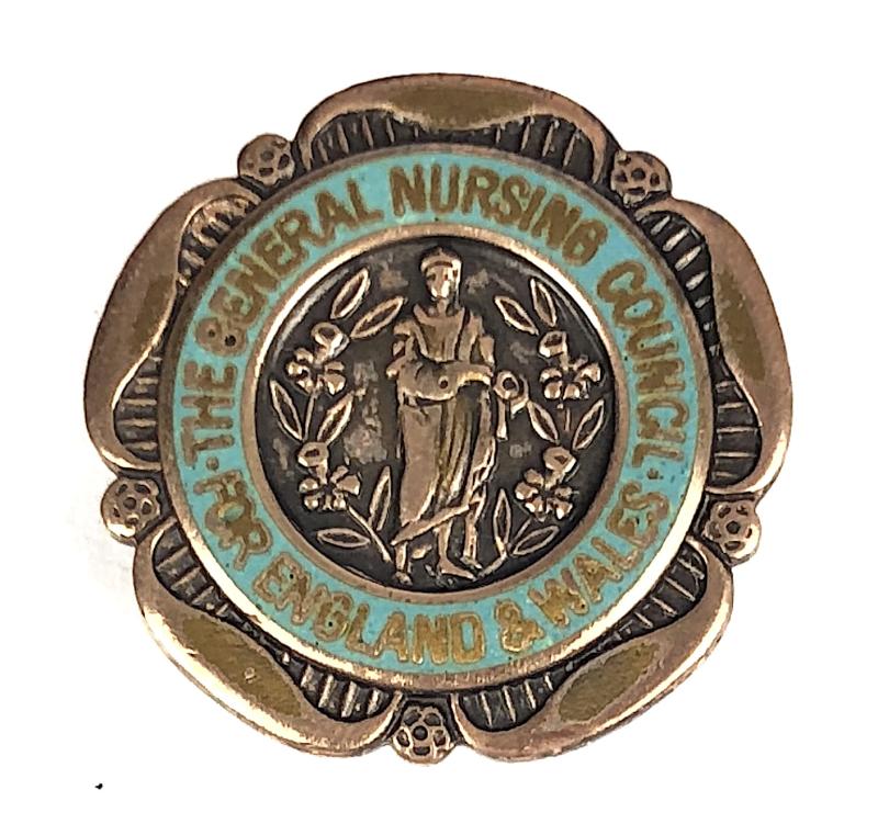 General Nursing Council State Enrolled Nurse SEN badge unnamed