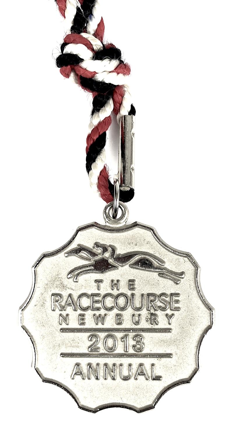 The Racecourse Newbury 2013 Annual Membership Badge