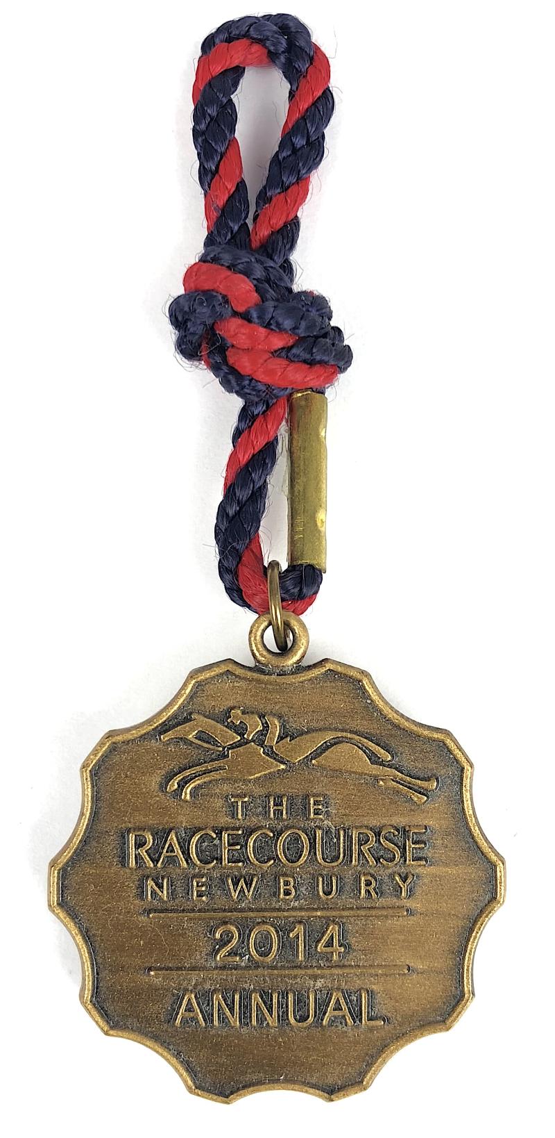 The Racecourse Newbury 2014 Annual Membership Badge