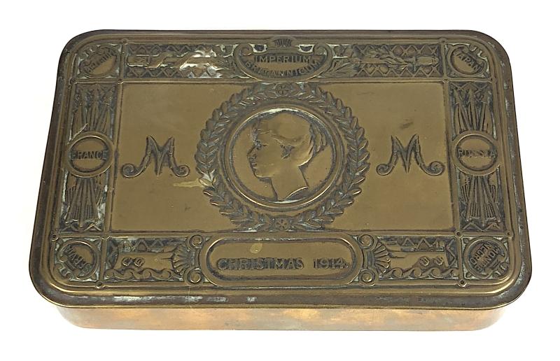 WW1 Princess Mary Christmas 1914 Gift Fund Tin