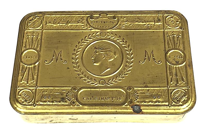 WW1 Princess Mary Christmas 1914 Gift Fund Tin