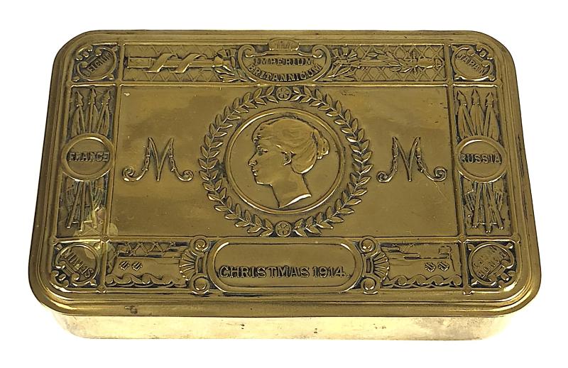 WW1 Princess Mary Christmas 1914 Gift Fund Tin