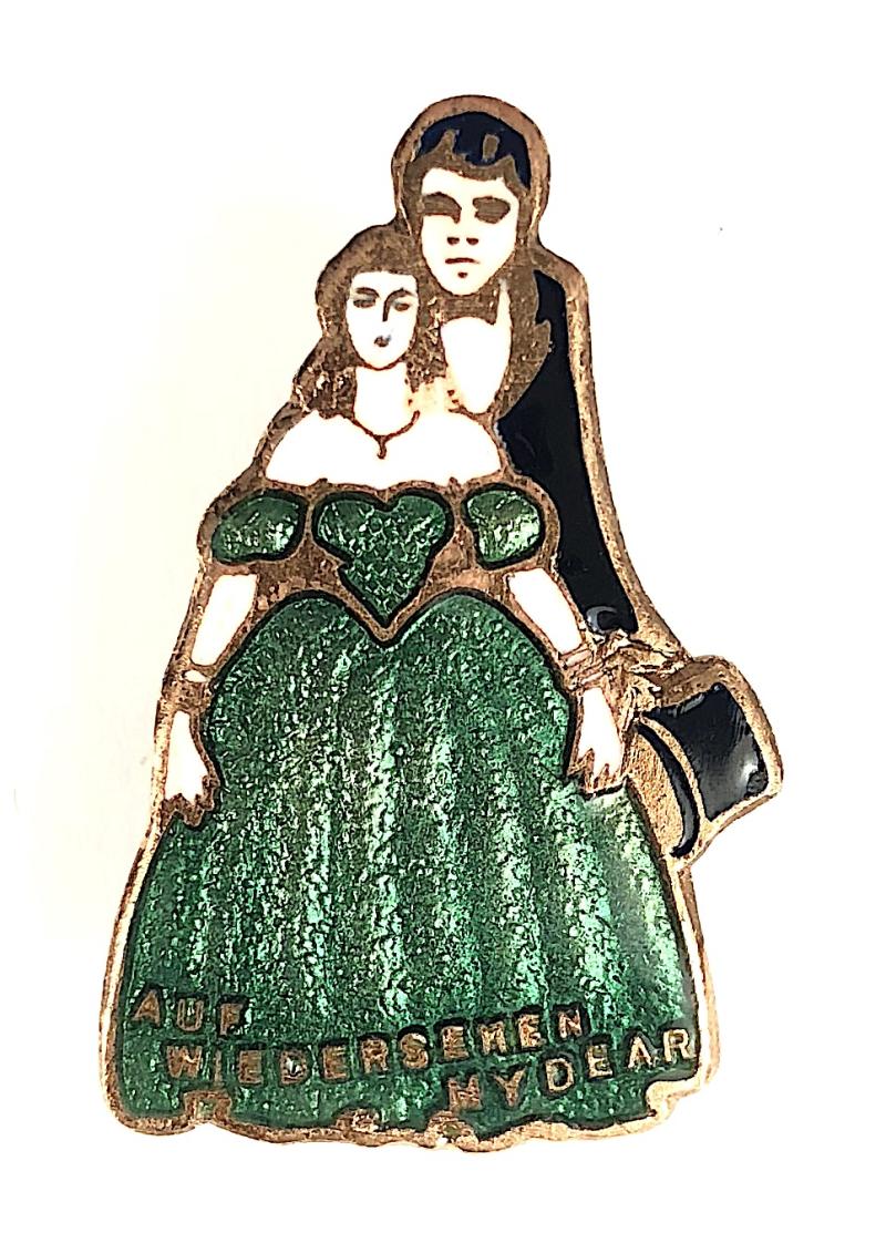 AUF WIEDERSEHEN MY DEAR song sheet music promotional badge