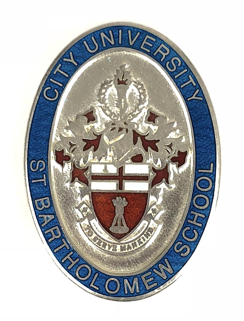 City University St Bartholomew School of Nursing & Midwifery 2002 Hm Silver Badge