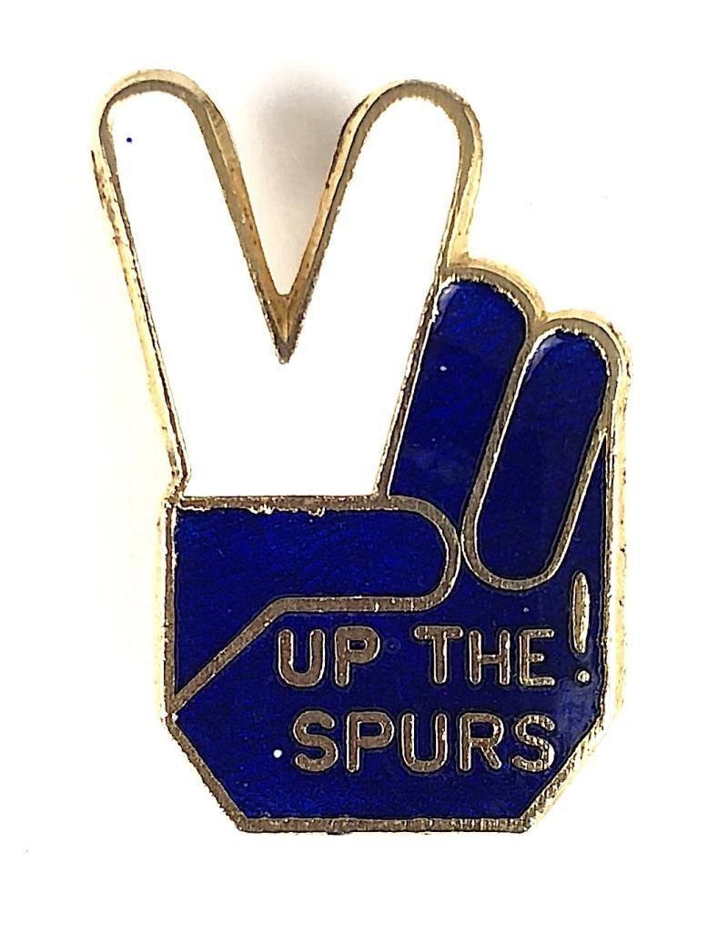 Tottenham Hotspur UP THE SPURS football supporters club badge