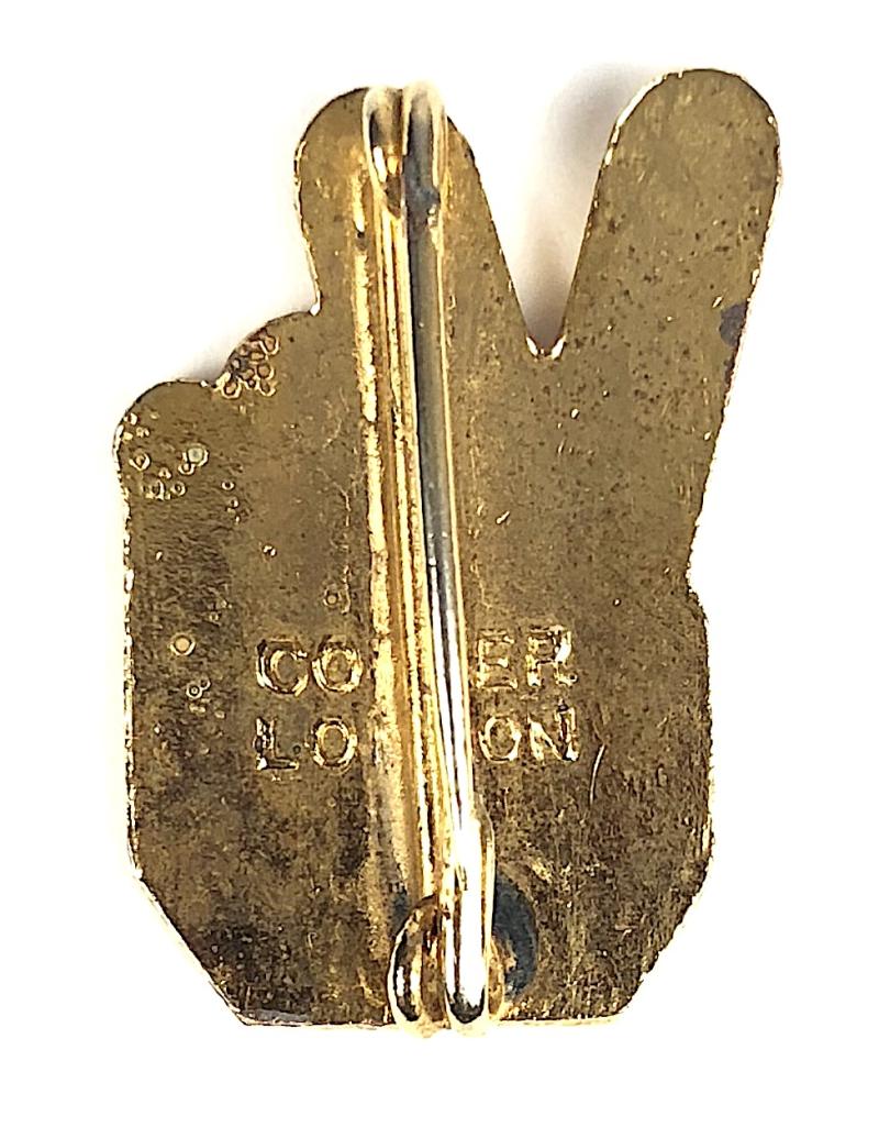 Tottenham Hotspur UP THE SPURS football supporters club badge