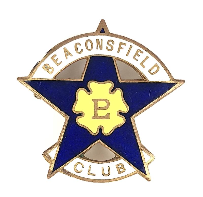 Primrose League Beaconsfield Club associates badge