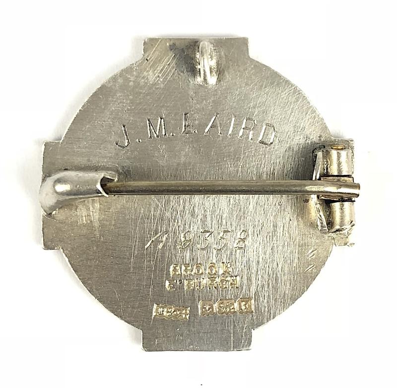 Registered General Nurse Scotland 1930 Hm Silver RGN Badge