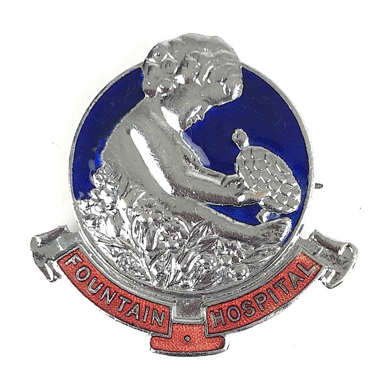 The Fountain Hospital nurses badge Tooting Grove, London