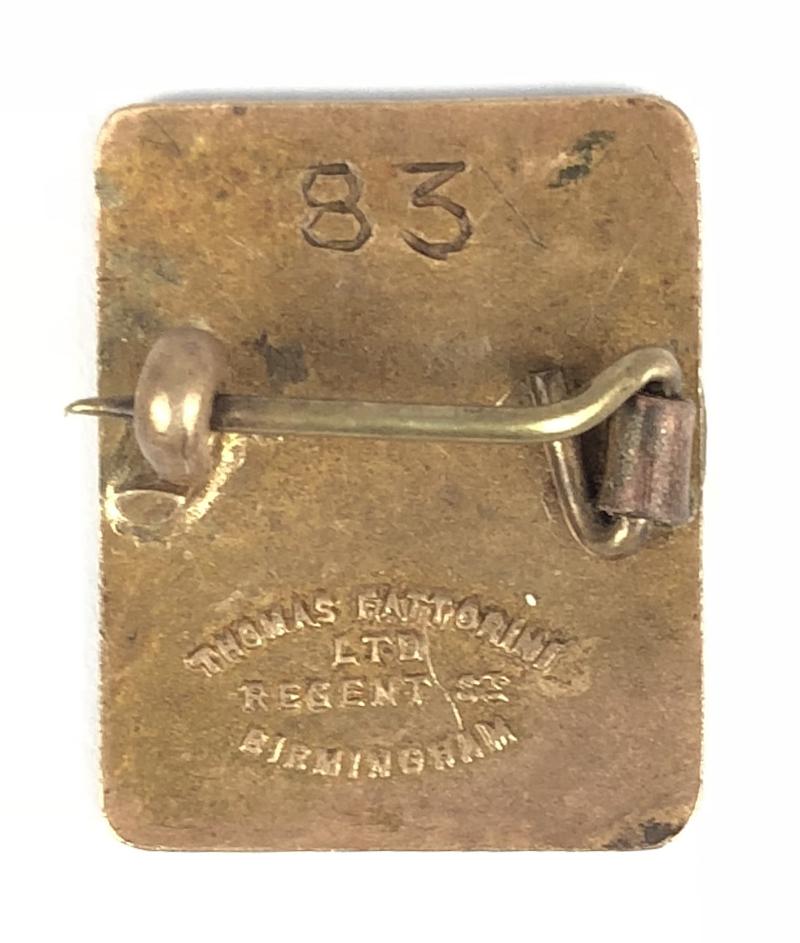 R & S Company ARP Air Raid Precauctions Badge