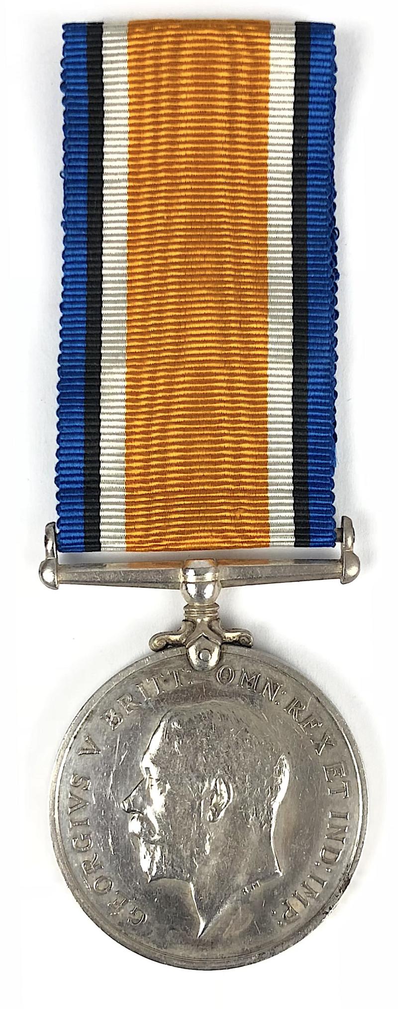 WW1 B.R.C. & ST.J.J British Silver War Medal