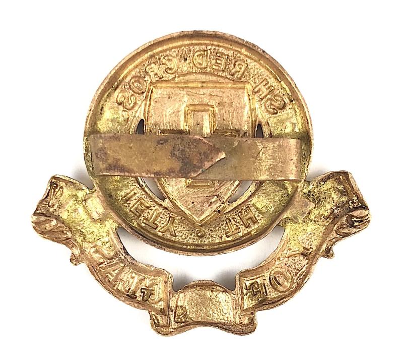 British Red Cross City of Glasgow 4 Cap Badge
