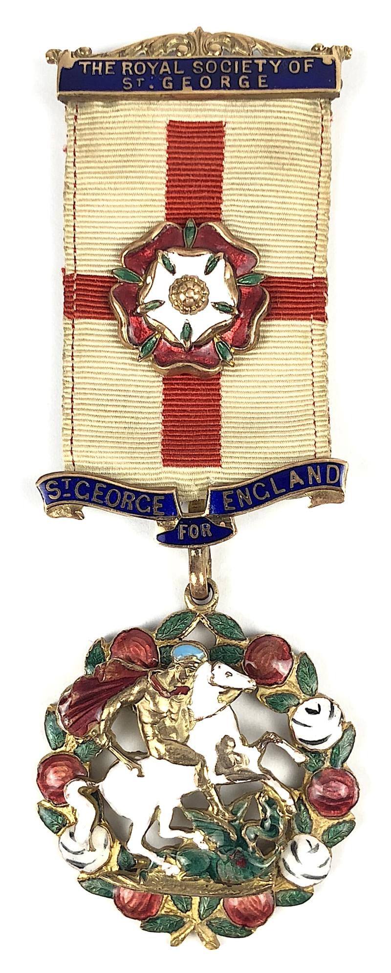 The Royal Society of St.George For England Medal