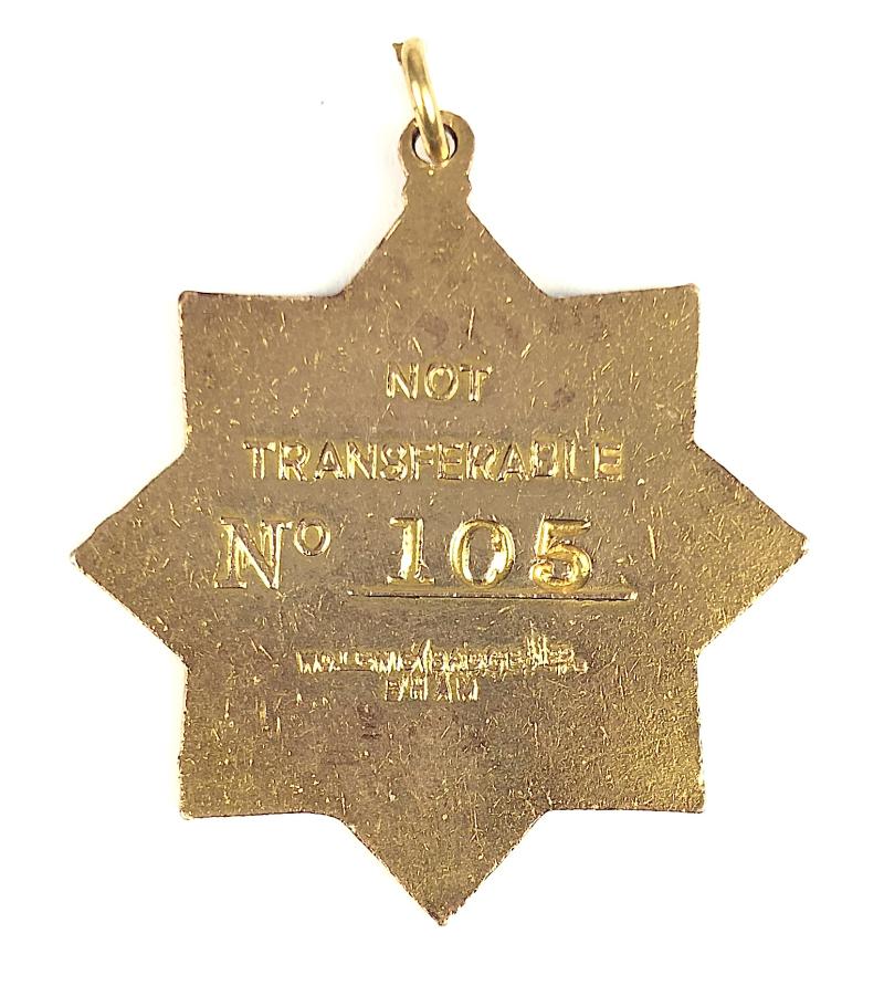 1949 - 50 Plumpton Racecourse Horse Racing Club Badge