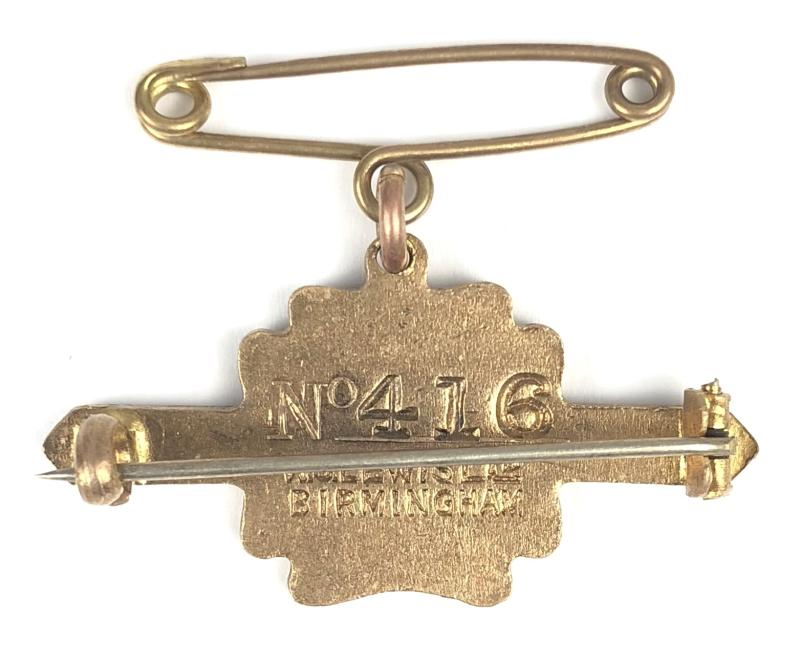 1950 - 51 Plumpton Racecourse horse racing club badge