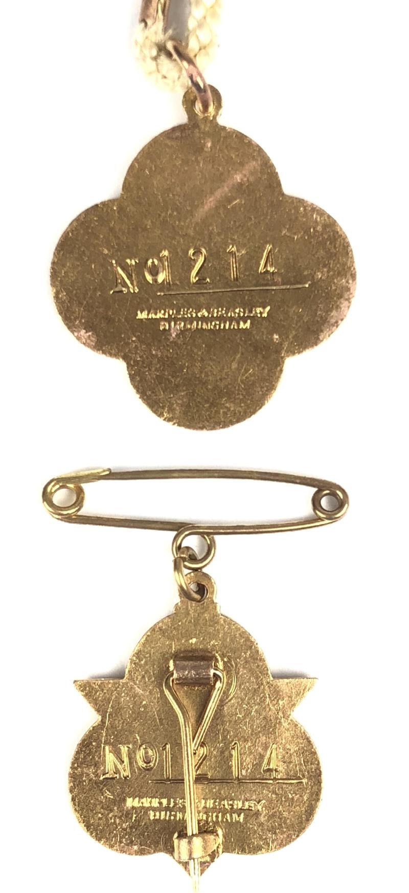 British Automobile Racing Club 1955 BARC Goodwood 1955 pair of badges