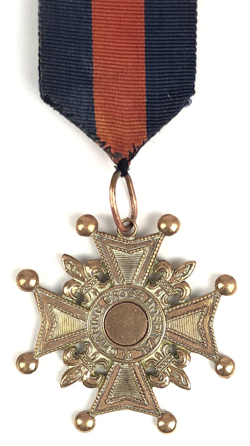 Charing Cross Hospital brass nurses medal