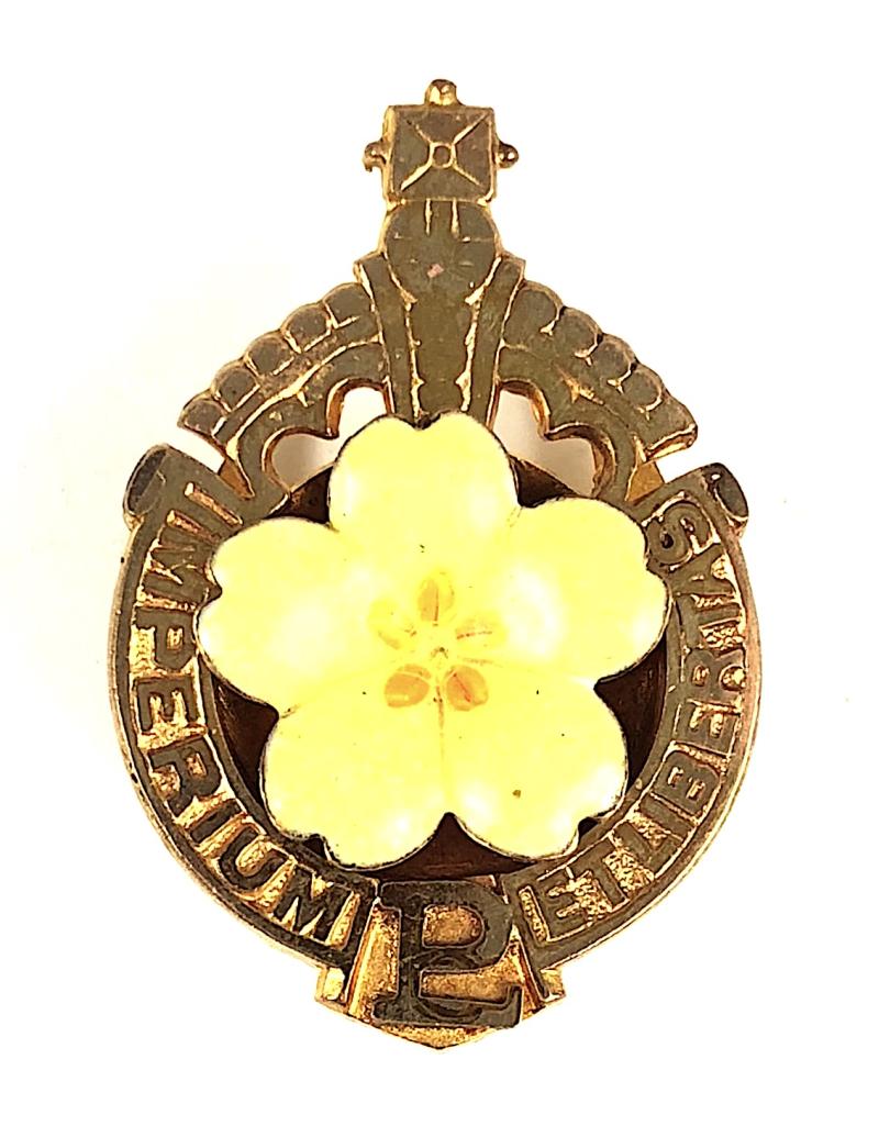 Primrose League Honorary Knight of the League political badge