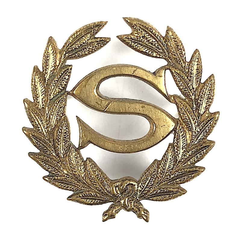 British Military Army Scout India brass qualification arm badge