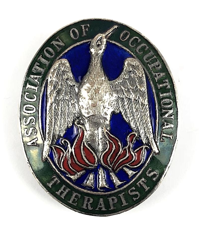 Association of Occupational Therapists Phoenix Trade Union Badge