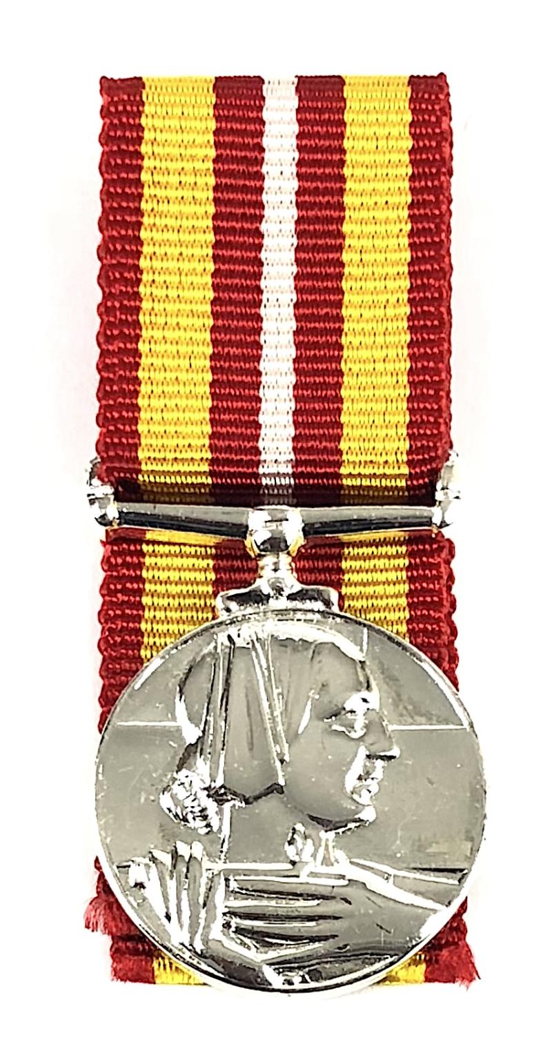 Voluntary Medical Service Miniature Medal