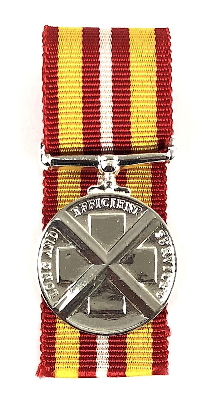Voluntary Medical Service Miniature Medal